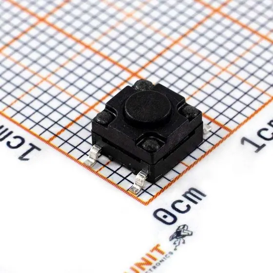 10 Pzs Push Button 6.1x6.1mm Smdts-fs66t-c-a