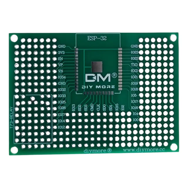 Placa Perforada Esp32 Esp12f Esp12e Protoboard Pic