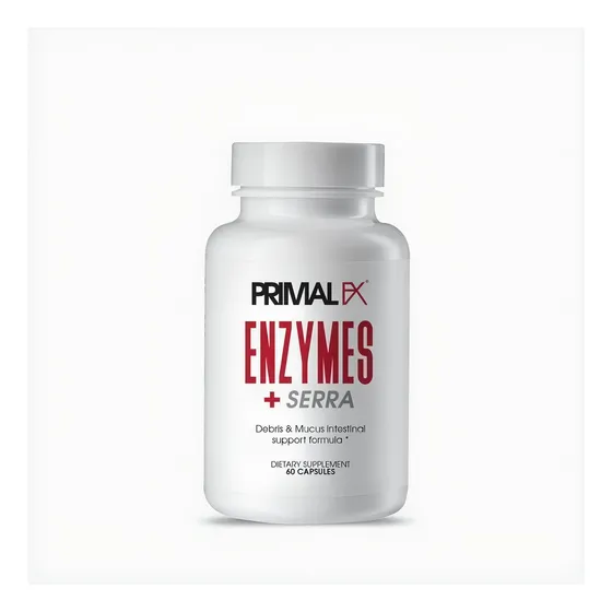 Primal Fx I Enzymes + Serra I 60 Capsule I Dr Ludwig Johnson
