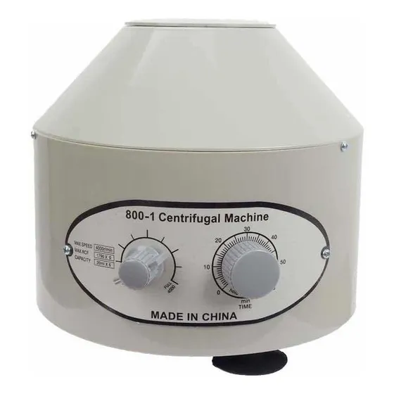 Centrifuga Para Plasma De 6 Tubos 4000rpm. Garantia Tienda