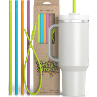 Pajitas De Silicona Softy Straws Para Vaso Stanley De 1,2 L Pajitas De Silicona Softy Straws Para Vaso Stanley De 1,2 L