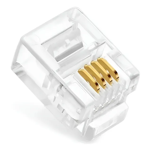 Conector Ficha Rj11 Pack X 1000 Anbyte