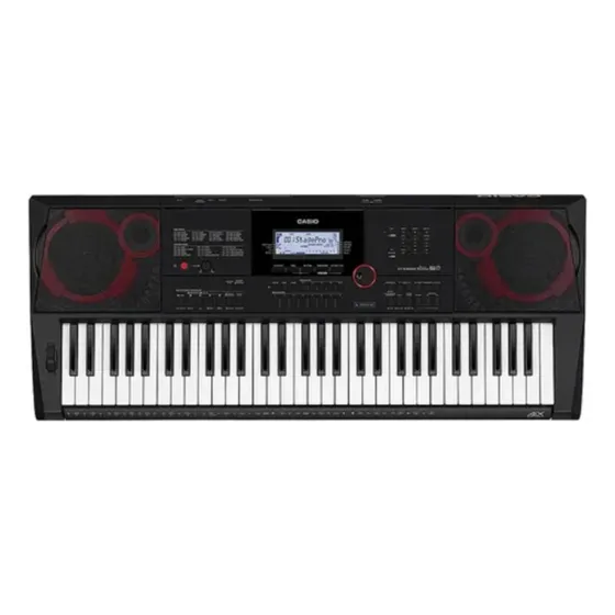 Piano Portatil Ctx3000 61 Teclas 800 Tonos Aix Cadaptador