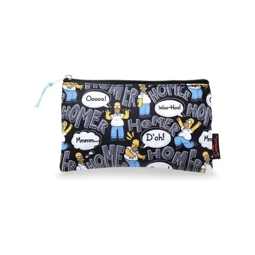 Cartuchera Plana Escolar Grande Simpsons Homeroo Niño Capi