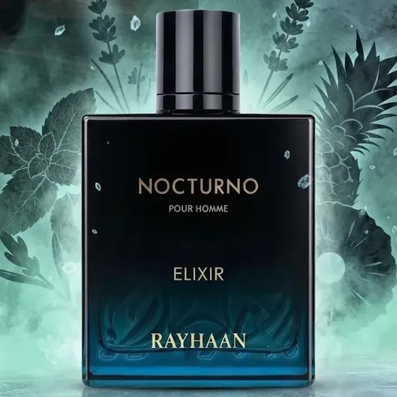 Perfume Árabe Rayhaan Nocturno Elixir Eau De Parfum 100ml