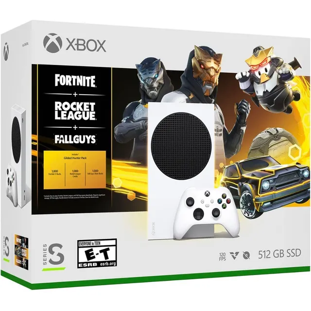 Microsoft Xbox Series S RRS-00086 512GB Gilded Hunters Bundle color blanco 2022