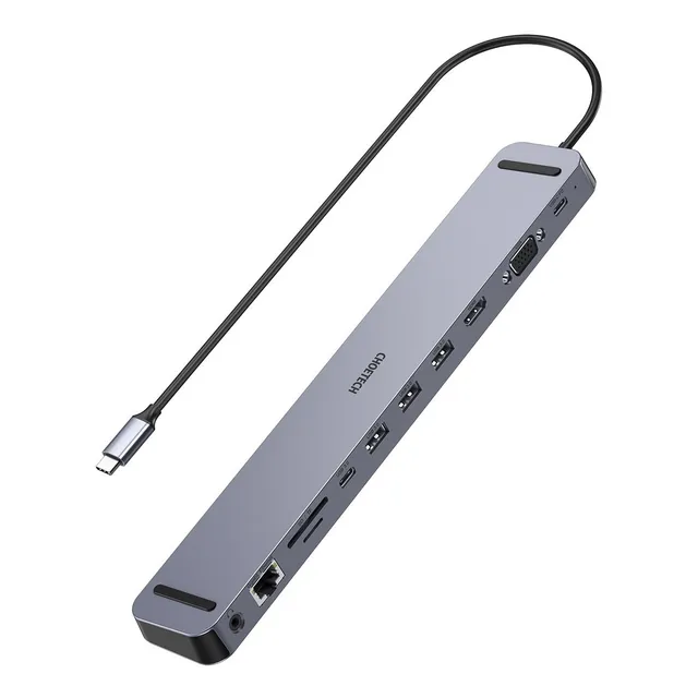 Adaptador Hub Multifuncional 11 En 1 Tipo C