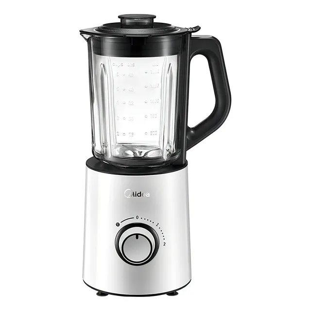 Licuadora Jarra De Vidrio Midea Mj-bl7001aw 1.5 Lt 700w Color Blanco