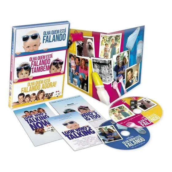 Dvd Coleção Olha Quem Está Falando