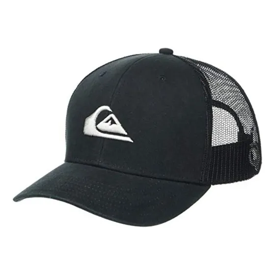 Gorra Quicksilver Trucker Negra En Promoción