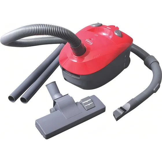 Aspiradora Cuori 1400w Con Proteccion Termica Rey Ofertas Color Rojo