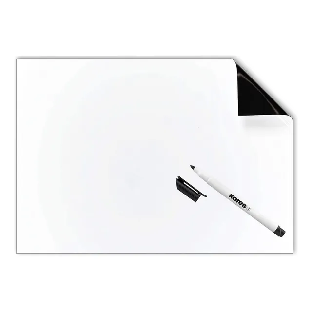 Tablero De Mensajes O Dibujo Borrable Con Imán + 1 Marcador