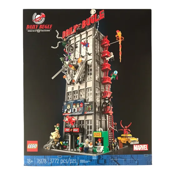 Lego Set 76178 Spiderman Daily Bugle 3772pz 24 Fig El Clarin