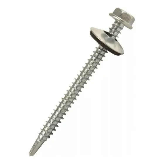 Tornillo Hexagonal Punta Broca C/g 12 X 2 1/2 - 100 Und