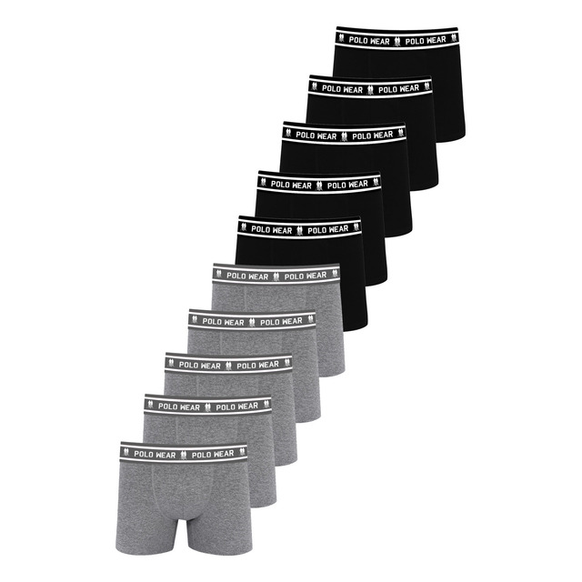 Kit 10 Cuecas AlgodĂŁo Polo Wear Sortido Kit 10 Cuecas AlgodĂŁo Polo Wear Sortido