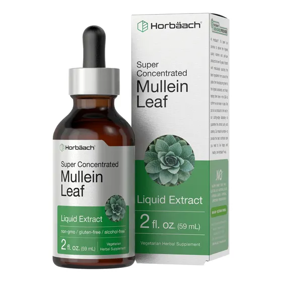 Suplemento Horbäach, Tintura De Hojas De Gordolobo, 60 Ml, S