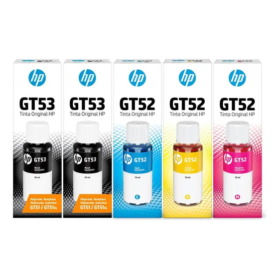 Kit Refil De Tinta Gt53 E Gt52 B/c/y/m C/ 5