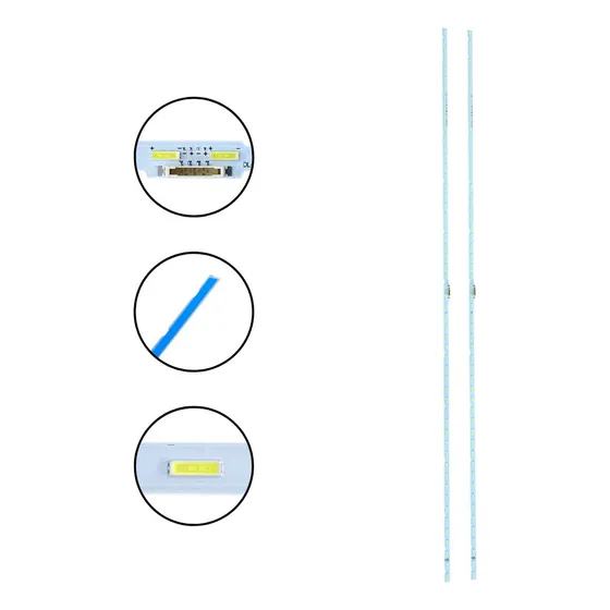 Kit 2 Barras De Led Tv Un65nu7100 Un65nu7100g