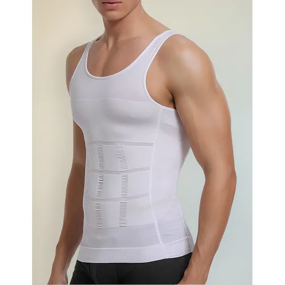 Bividi Camiseta De Alta Compresión Slim Reductora Negro