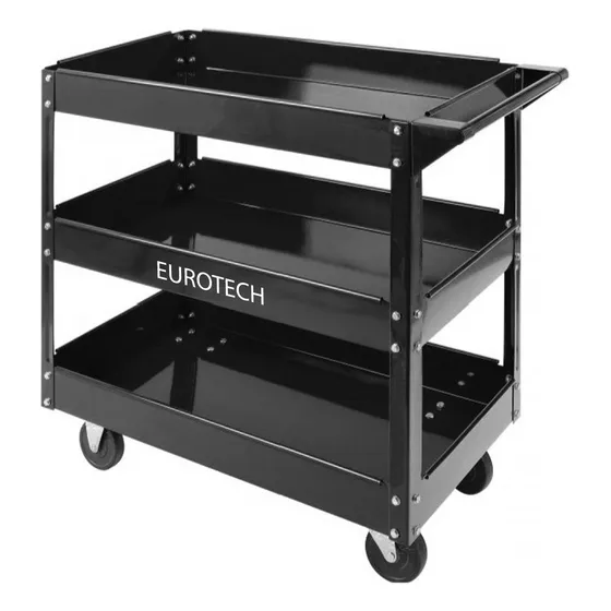 Mesa Carro Trabajo Taller - 3 Bandejas | Eurotech