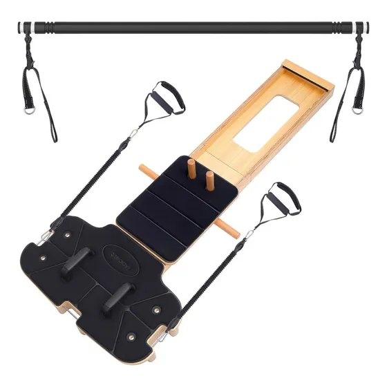 Cama Pilates Zephyrcore Reformer Plegable Madera
