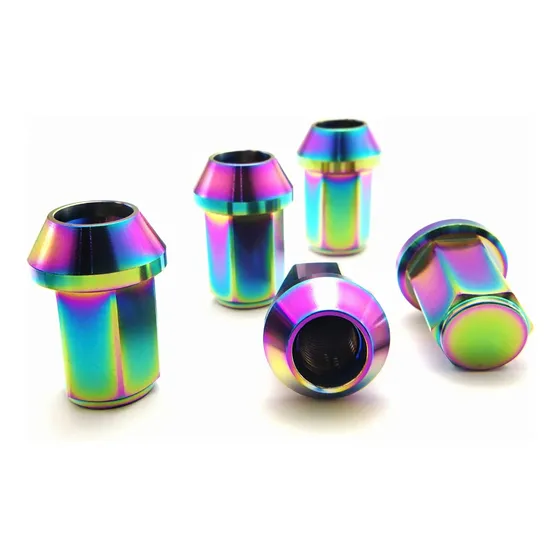 Set De 20 Tuercas De Titanio Para Rueda M12/14x1.5 Rison