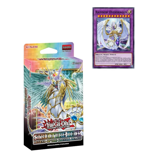 Deck Cartas Yugioh Crystal Beasts Original 