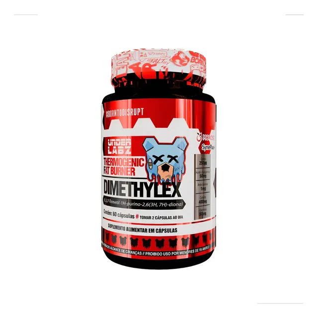 Termogênico Under Labz Dimethylex 60 Caps