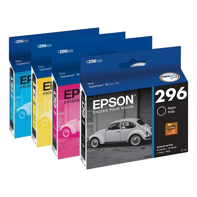 Pack Cartuchos Epson Original T296 Epson Xp-231 Xp-431