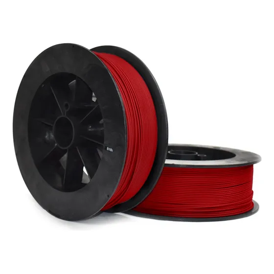 Ninjatek Ninjaflex Tpu Filamento Tpe Pound Fire Rojo