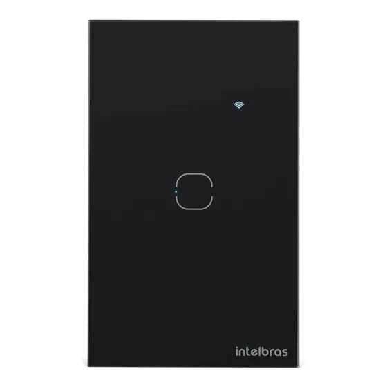 Interruptor Smart Wi-fi Touch 1 Ews 1001 Preto - Intelbras