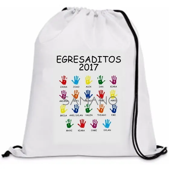 Mochila De Cordon Personalizada Samano.uy