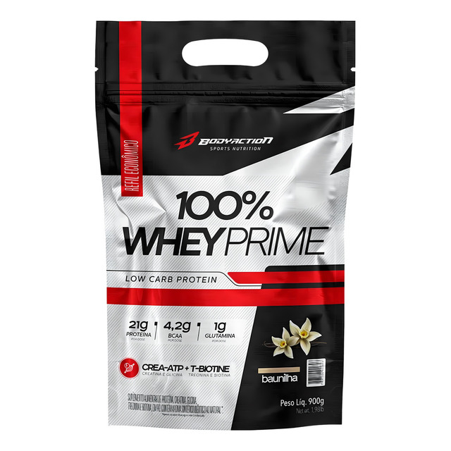 Bodyaction - Pro-f - 100% Whey Protein - Concentrado Prime Refil Low Carb Creatina - Sabor... Bodyaction - Pro-f - 100% Whey Protein - Concentrado Prime Refil Low Carb Creatina - Sabor...