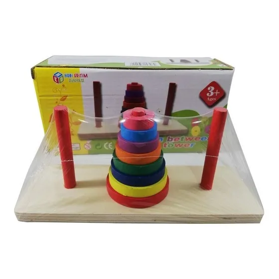 Torre De Hanoi Juego Matemático Recurso Didáctico + Factura
