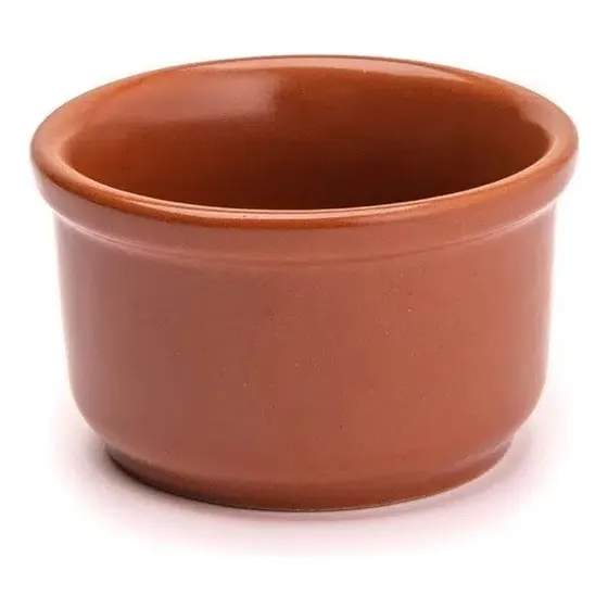 Kit 8 Cumbucas 750ml - Cerâmica Refratária Redonda Feijoada