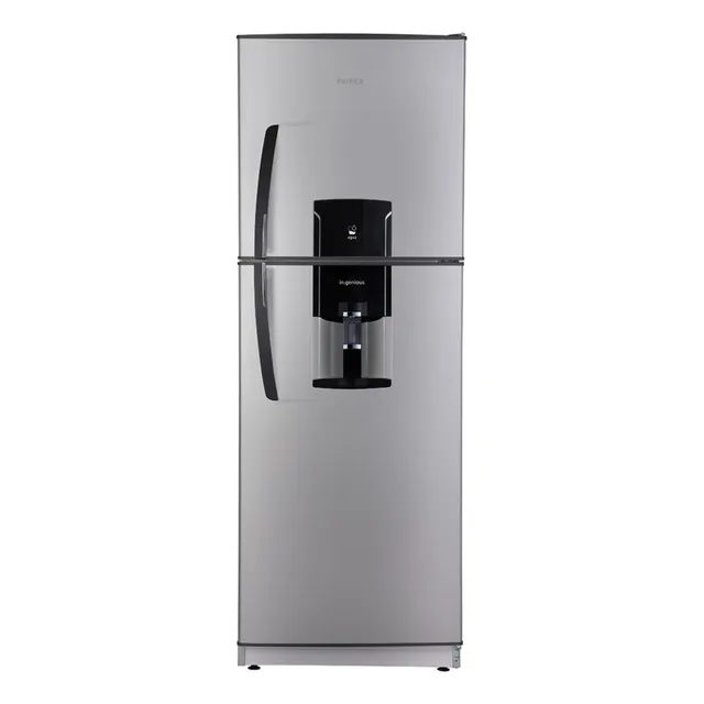 Heladera con freezer Patrick  HPK151M11 color silver con capacidad de 388L 220V