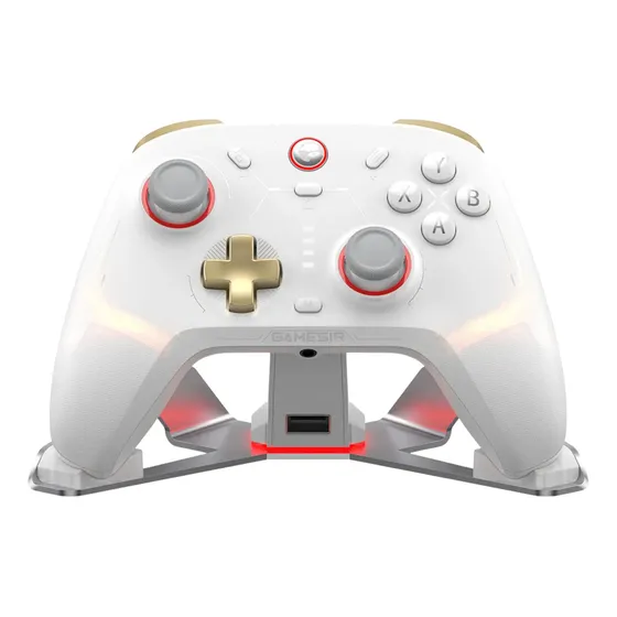 Gamesir Cyclone 2 Bundle Edition Color Blanco Controlador Inalámbrico Con Efecto Hall Nintendo Switch Support