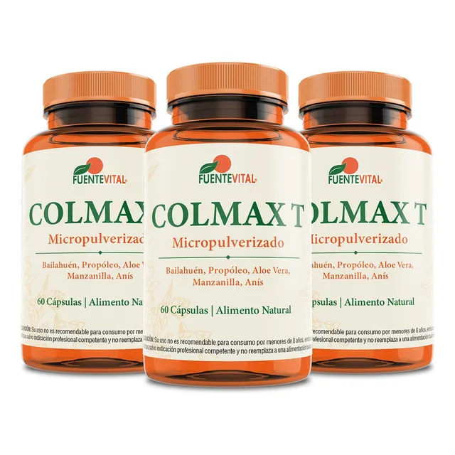 Colon T  Detox Natural  Irritación Inflamación  - Oferta X 3