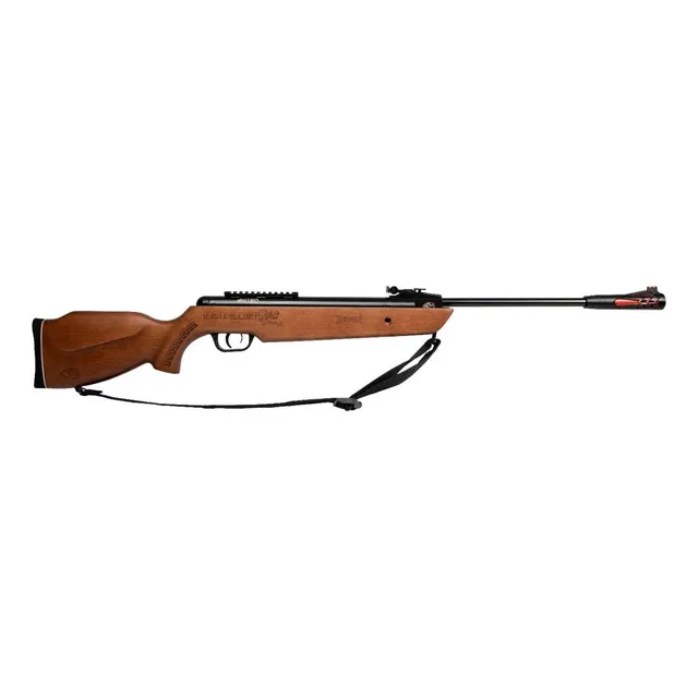Rifle Quetzalcoatl Nitropiston Madera Barniz 5.5mm Mendoza