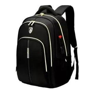 Mochila Bolsa Reforçada Notebook Cabo De Aço Luxo Cor Preto1904 Mochila Bolsa Reforçada Notebook Cabo De Aço Luxo Cor Preto1904