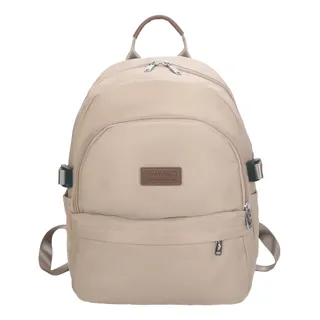 Bolsa Mochila Frésia Nylon Santino Bege Sab411u06 Bolsa Mochila Frésia Nylon Santino Bege Sab411u06