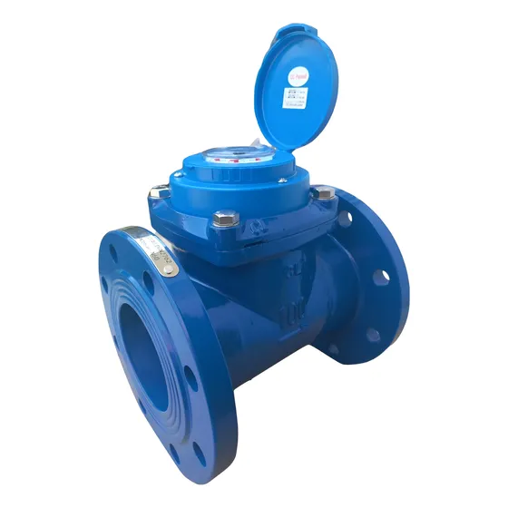 Medidor Para Agua De 4  Bridado Tipo Turbina 