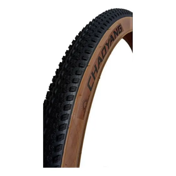 Neumático Chaoyang Victory Light Band, 29 x 2.20 pulgadas, color marrón, color negro
