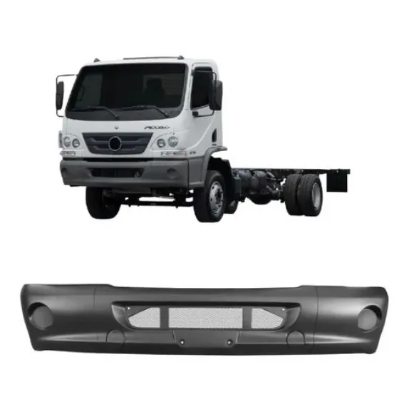 Parachoque Mb Accelo 715 915 1016 Inteirico - Plastico