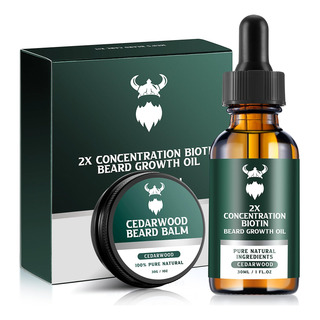Kit De Crecimiento De Barba Mistysprite 2x Biotina Para Homb Kit De Crecimiento De Barba Mistysprite 2x Biotina Para Homb