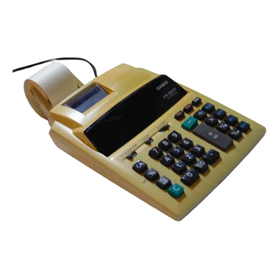 Calculadora Impresora Escritorio Casio Fr-2650 Dt Funciona