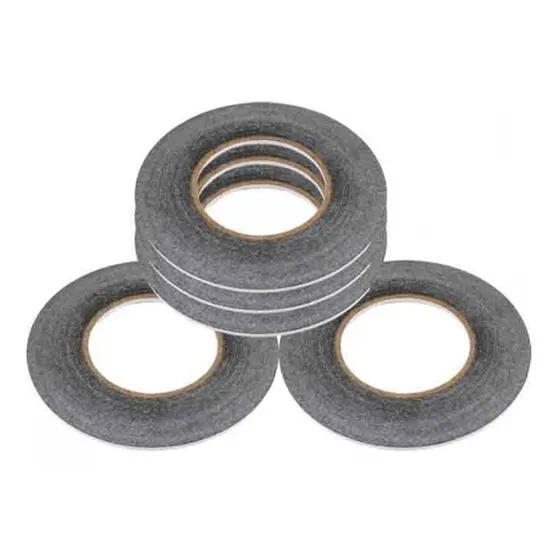 Cinta Doble Contacto 3m Negro 50m X 3mm Liso