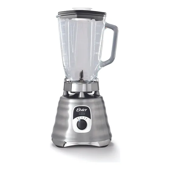 Licuadora Oster Clásica Cromada de 3 Velocidades 700W