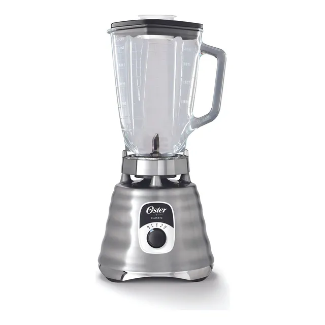 Licuadora Oster Clásica Cromada de 3 Velocidades 700W