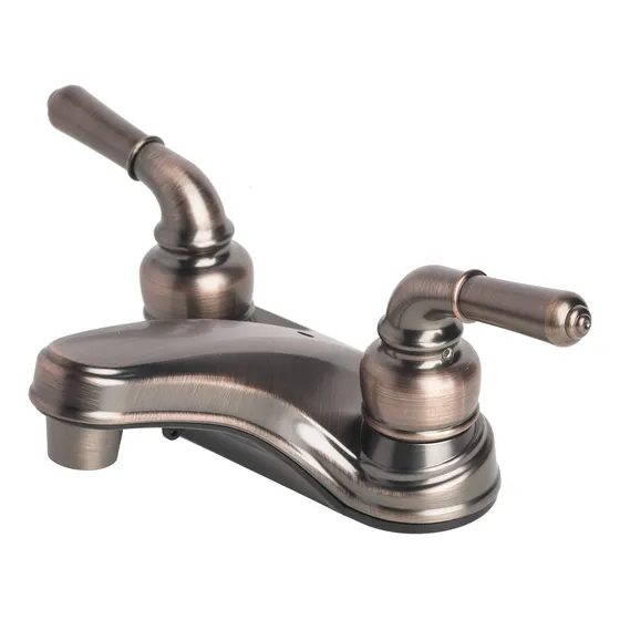 Grifo Para Lavabo Laton Cepillado 2000 Bz Color Bronce